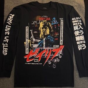 RUCKING FOTTEN x THEY LIVE "This Is Your God" L/S Shirt